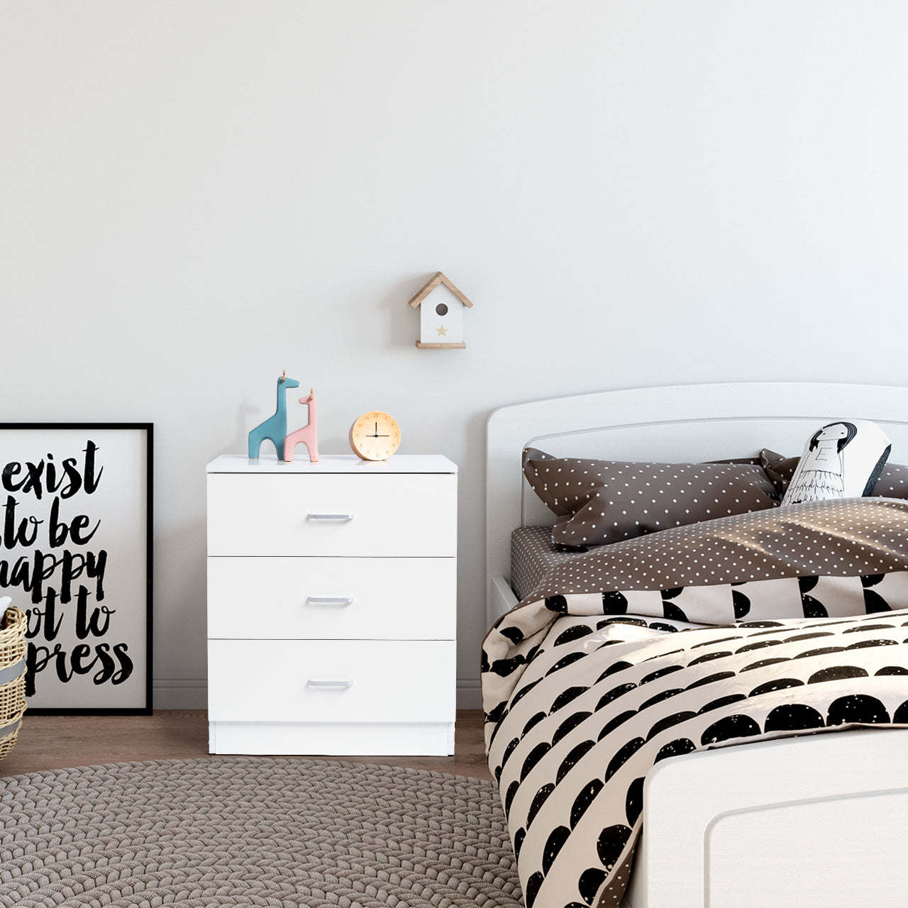 Modern Simple 3-Drawer Dresser
