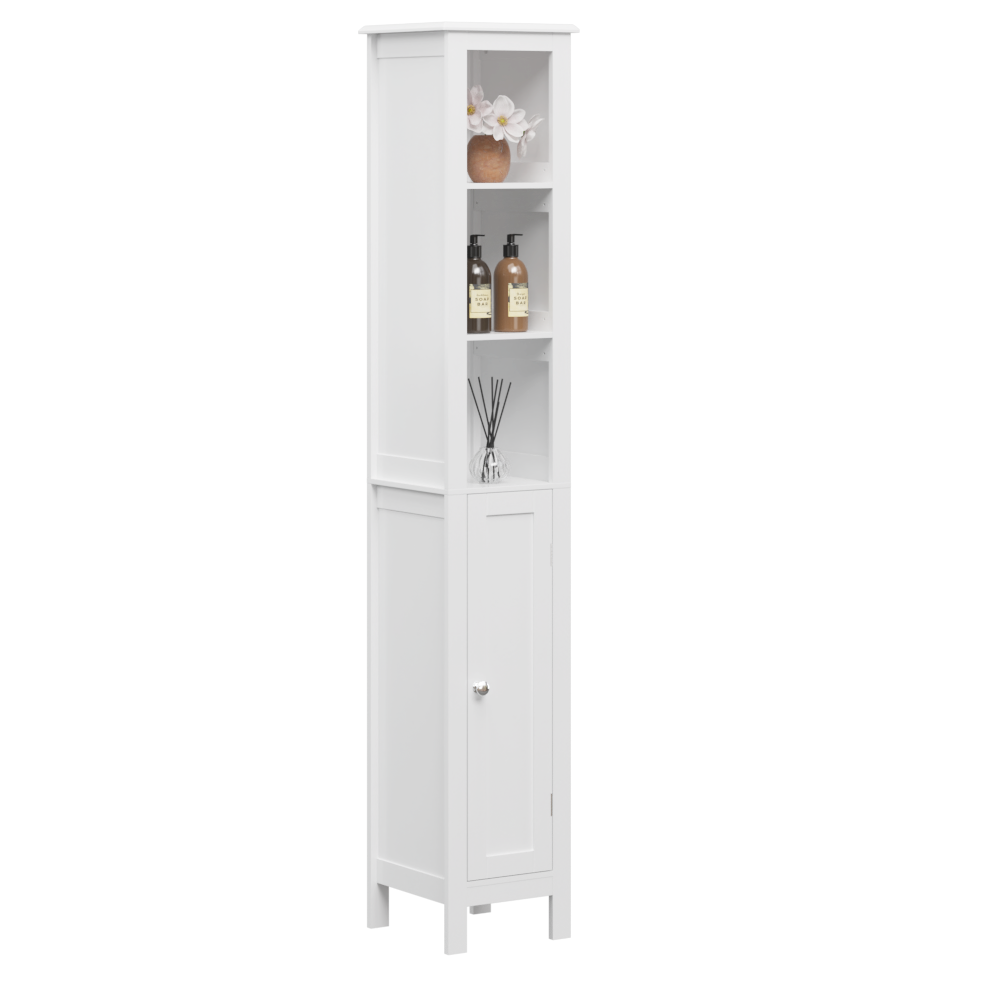 Tall Bathroom Storage Cabinet