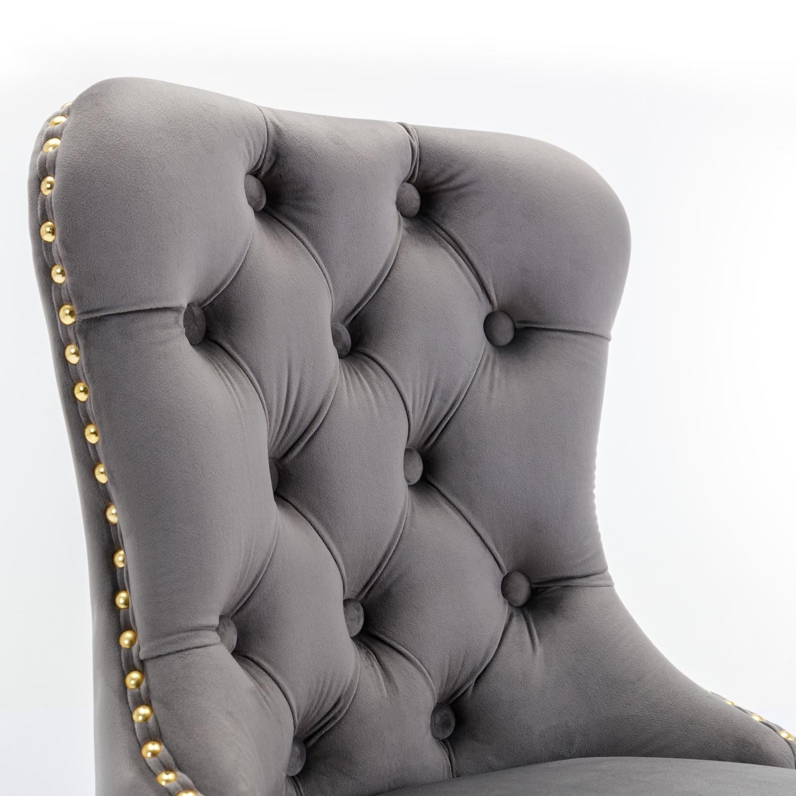 Swivel Velvet Barstools