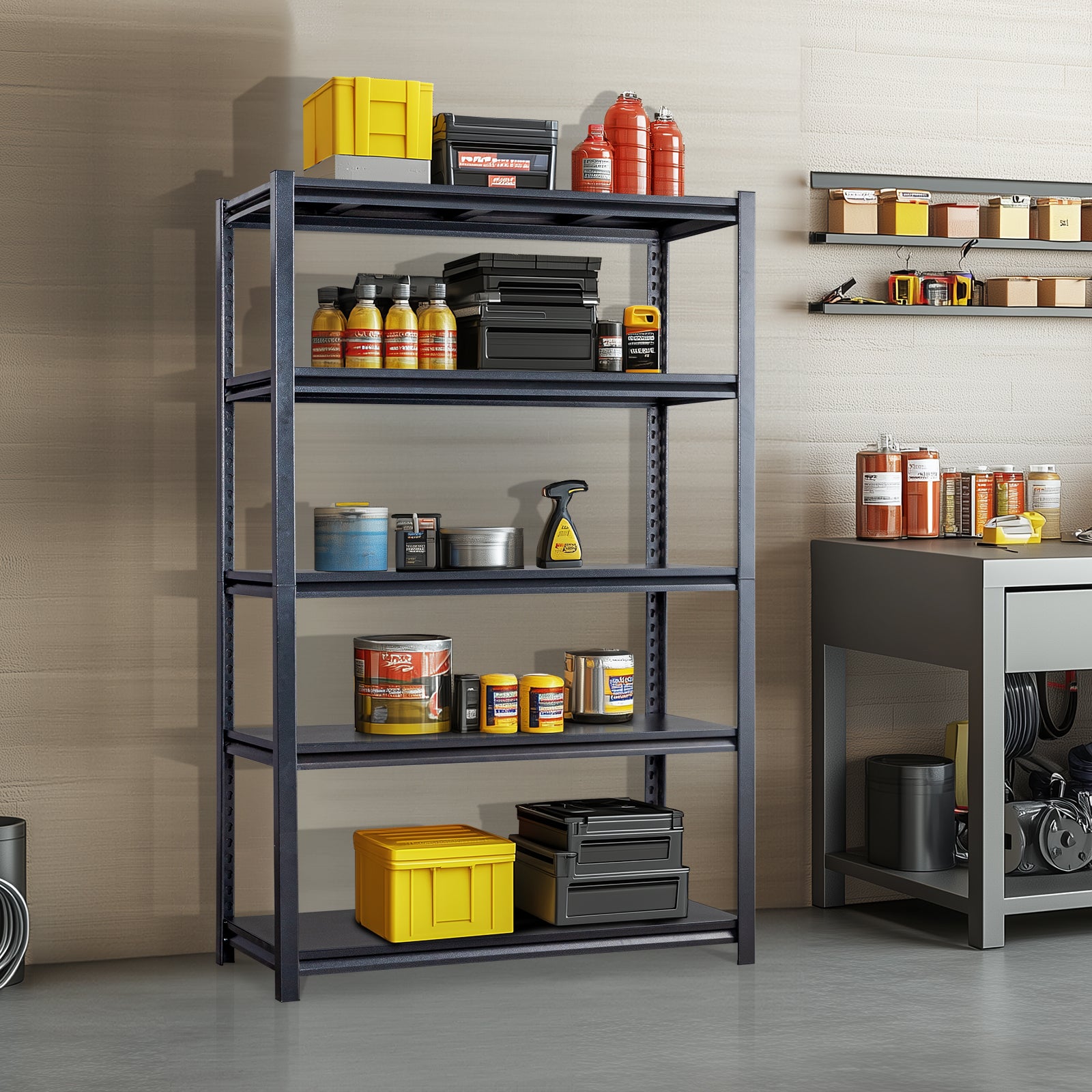 Adjustable Garage Shelves