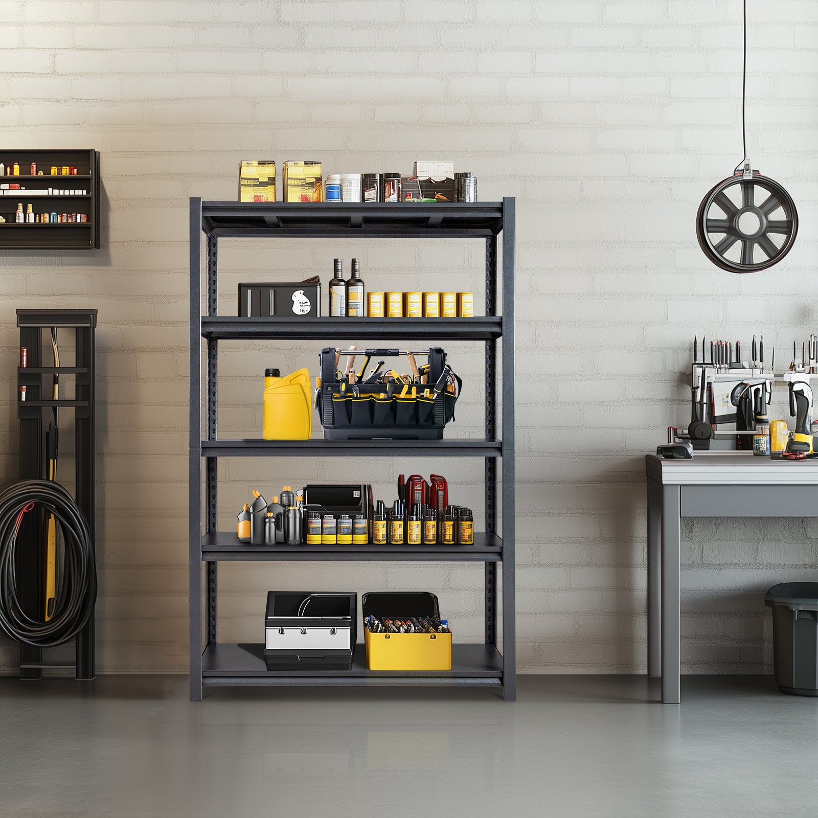 Adjustable Garage Shelves