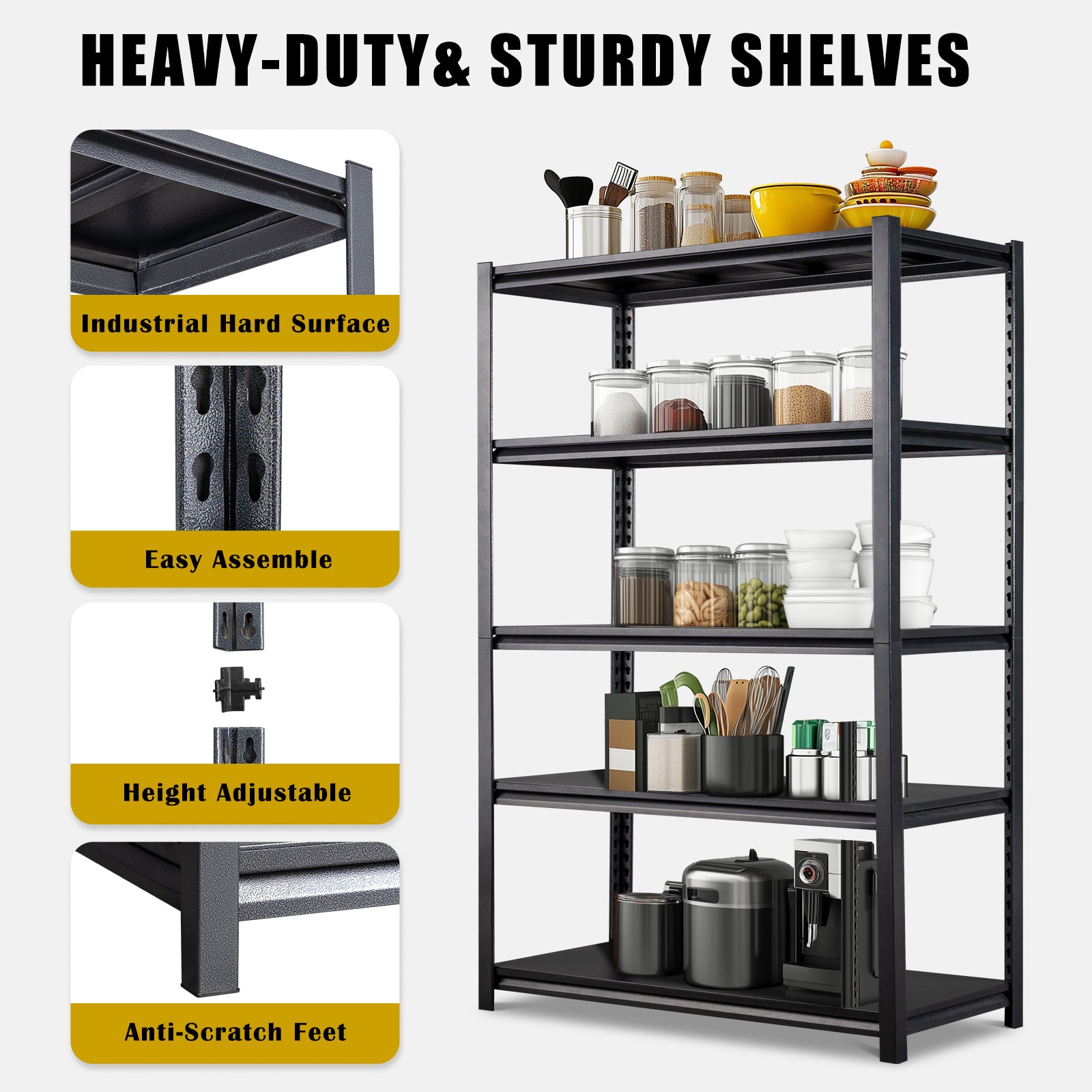Adjustable Garage Shelves