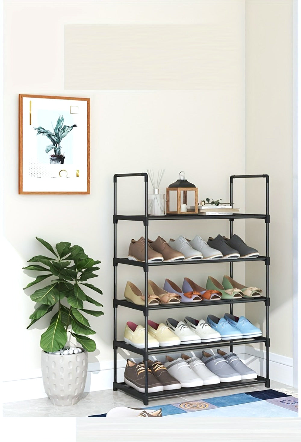 4-Tier Large Capacity Shoe Rack