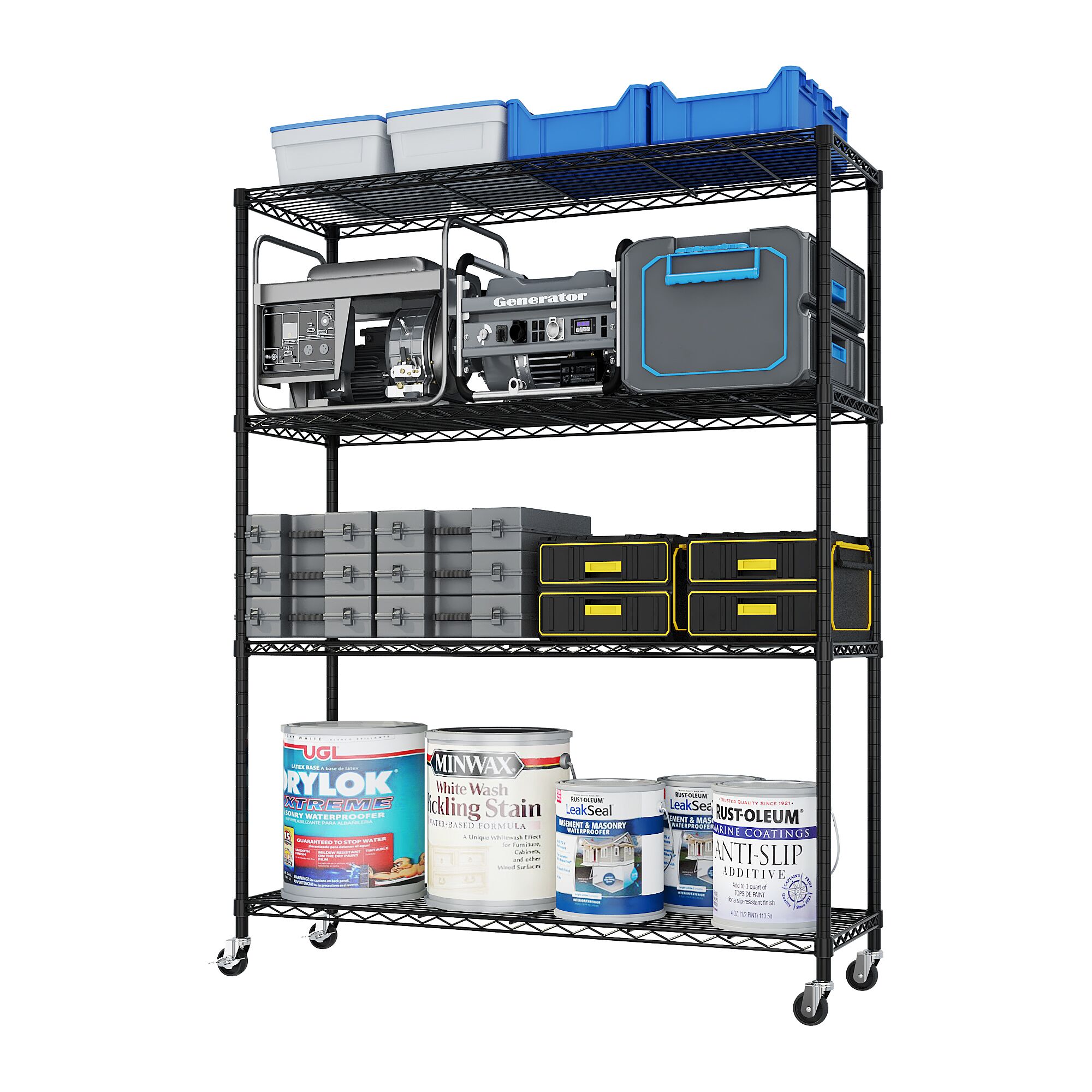 Heavy Duty Storage Shelves 46.06"