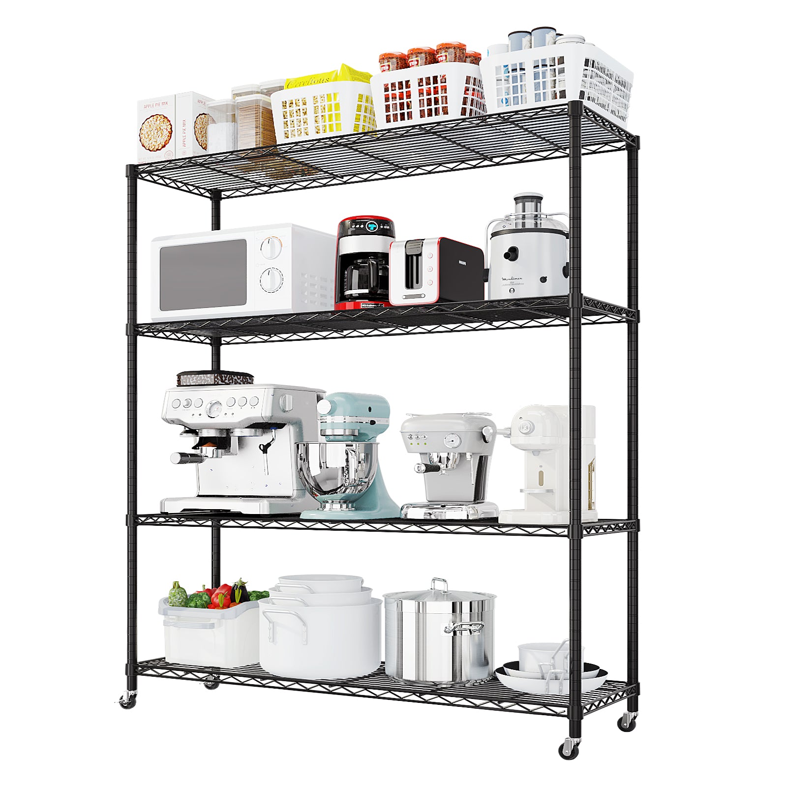 Heavy Duty Storage Shelves 46.06"