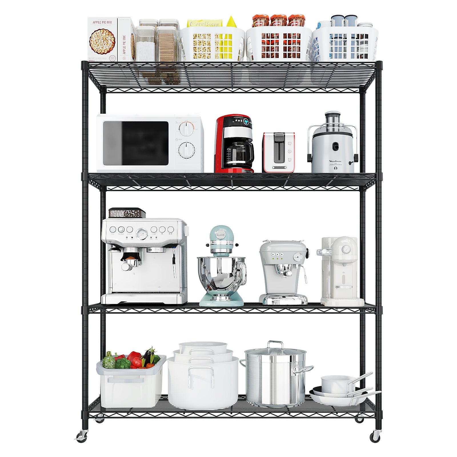 Heavy Duty Storage Shelves 46.06"