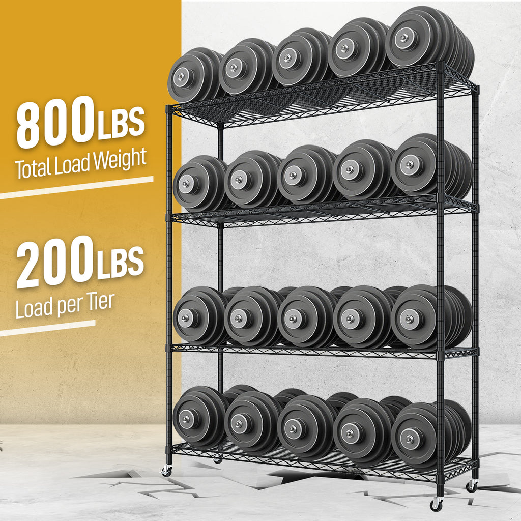 Heavy Duty Storage Shelves 46.06"