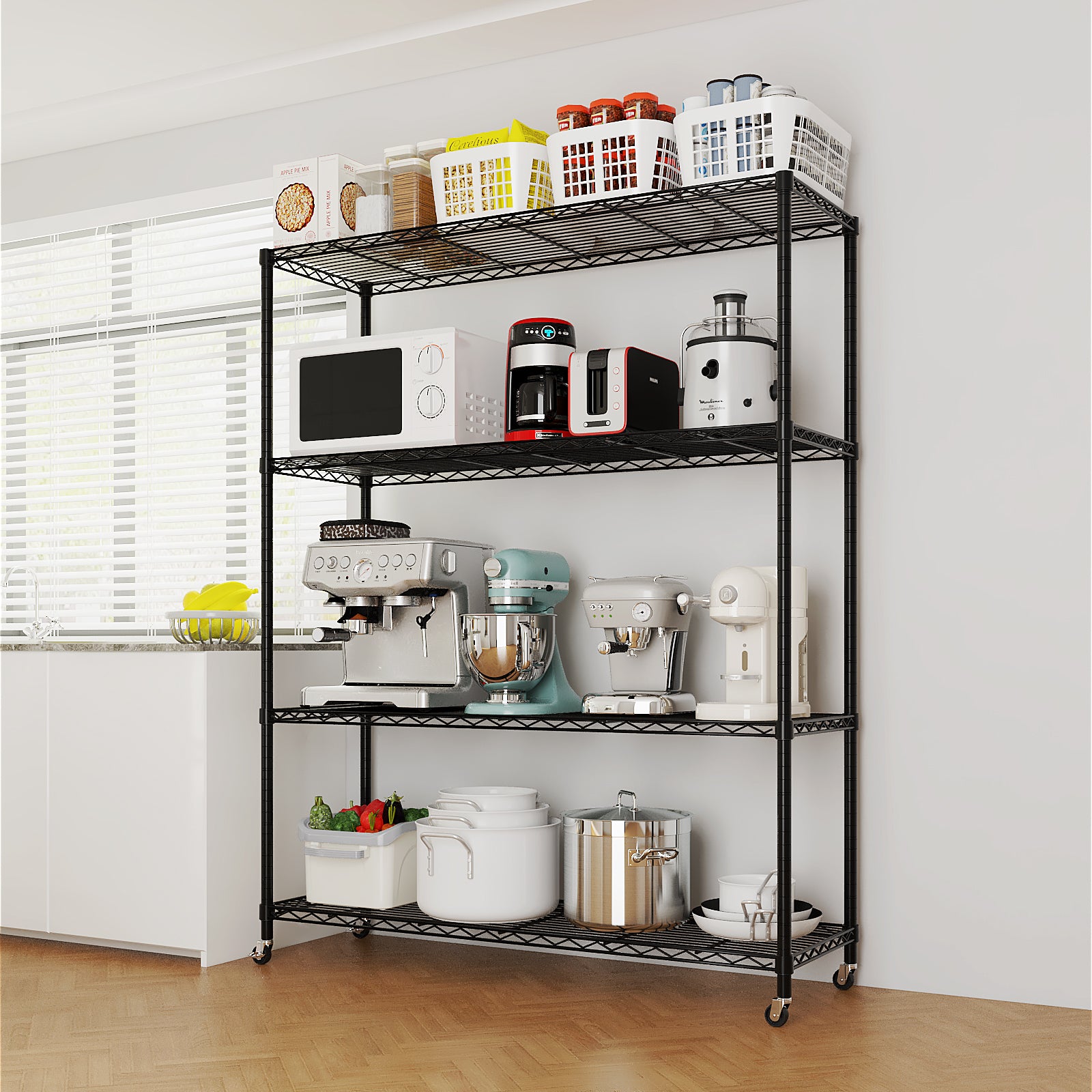 Heavy Duty Storage Shelves 46.06"