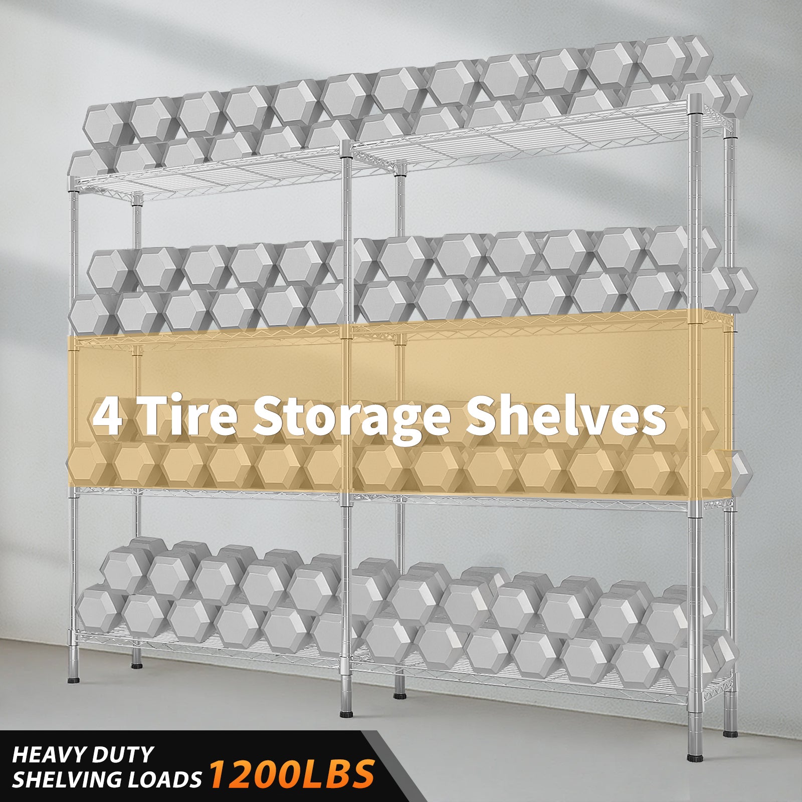 Heavy Duty Garage Shelf