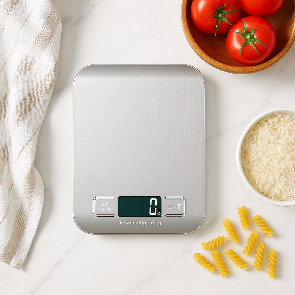 LuxeSteel™ Precision Kitchen Scale
