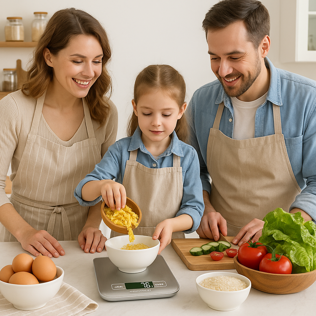 LuxeSteel™ Precision Kitchen Scale