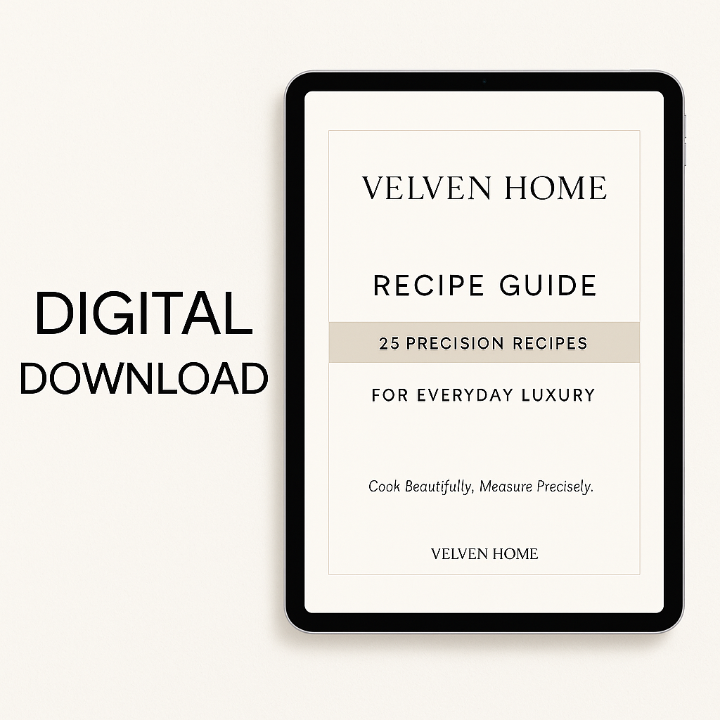 VELVEN HOME RECIPE GUIDE