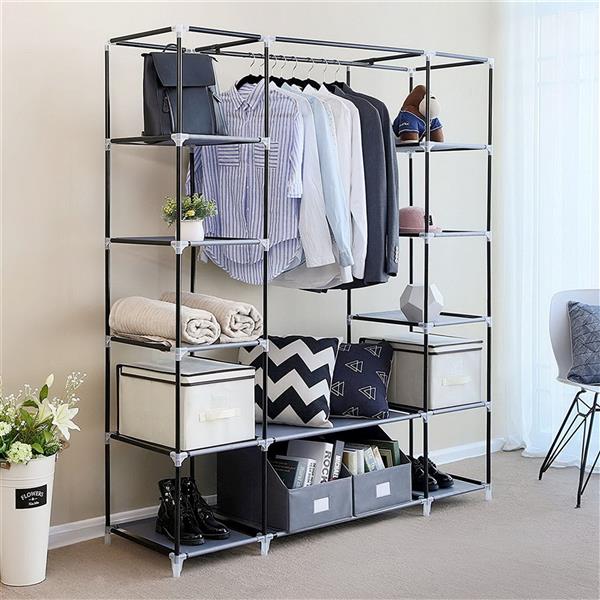 69" Portable Clothes Closet