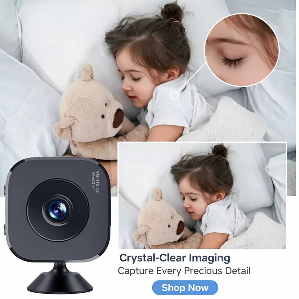 Security Camera 4K Mini