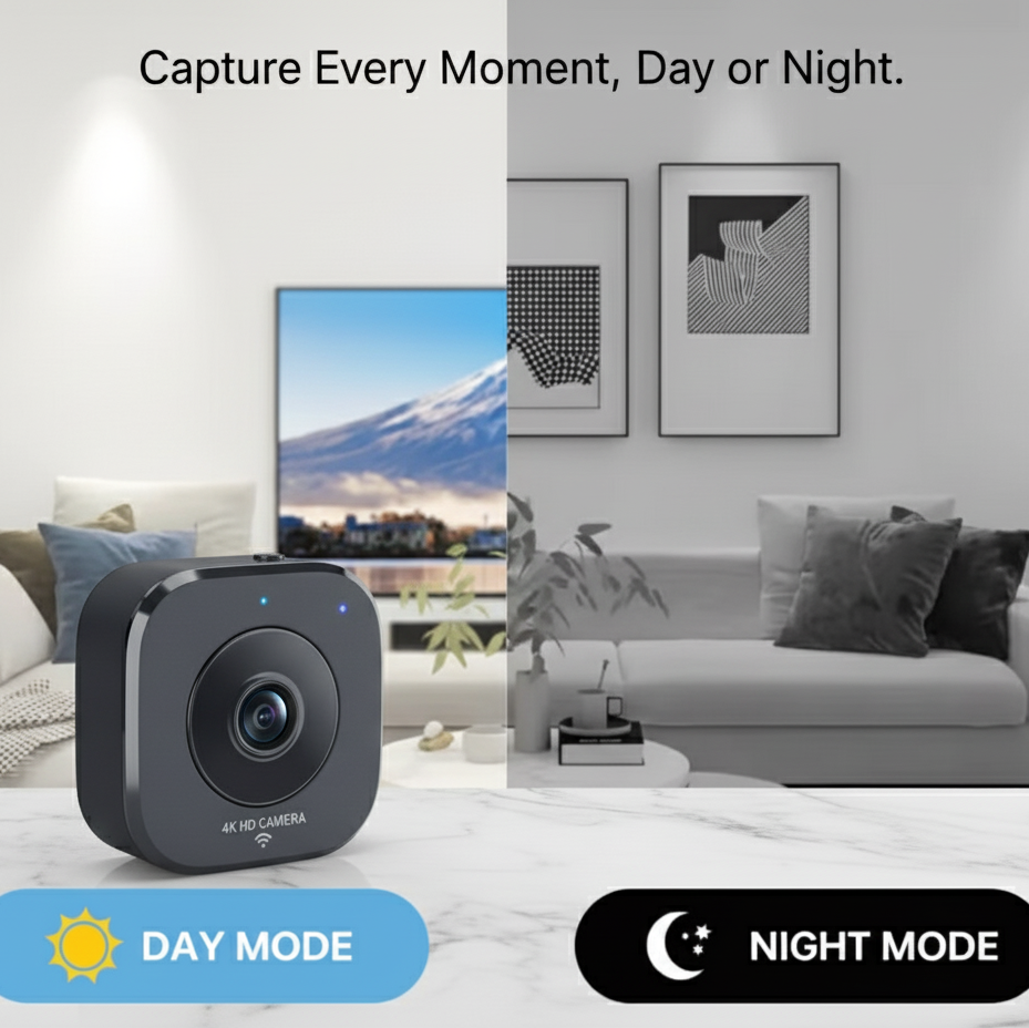 Security Camera 4K Mini