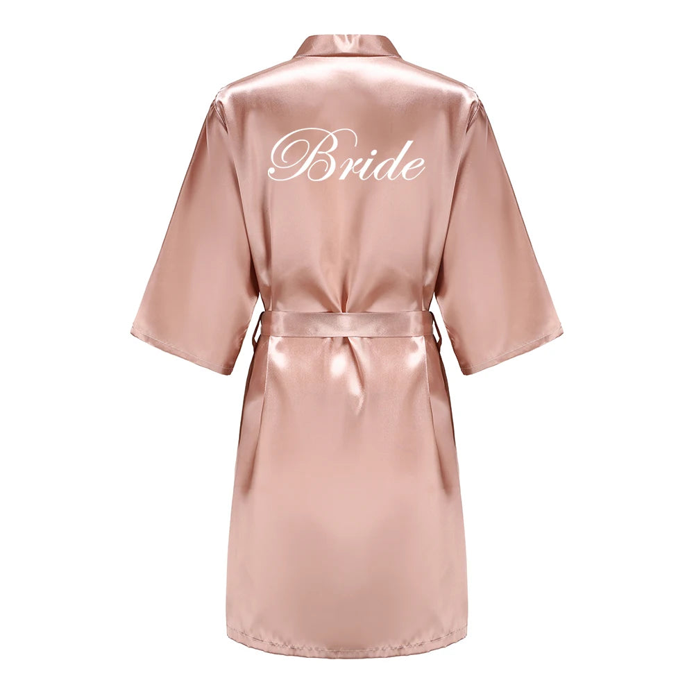 Wedding Bride Bridesmaid Robe