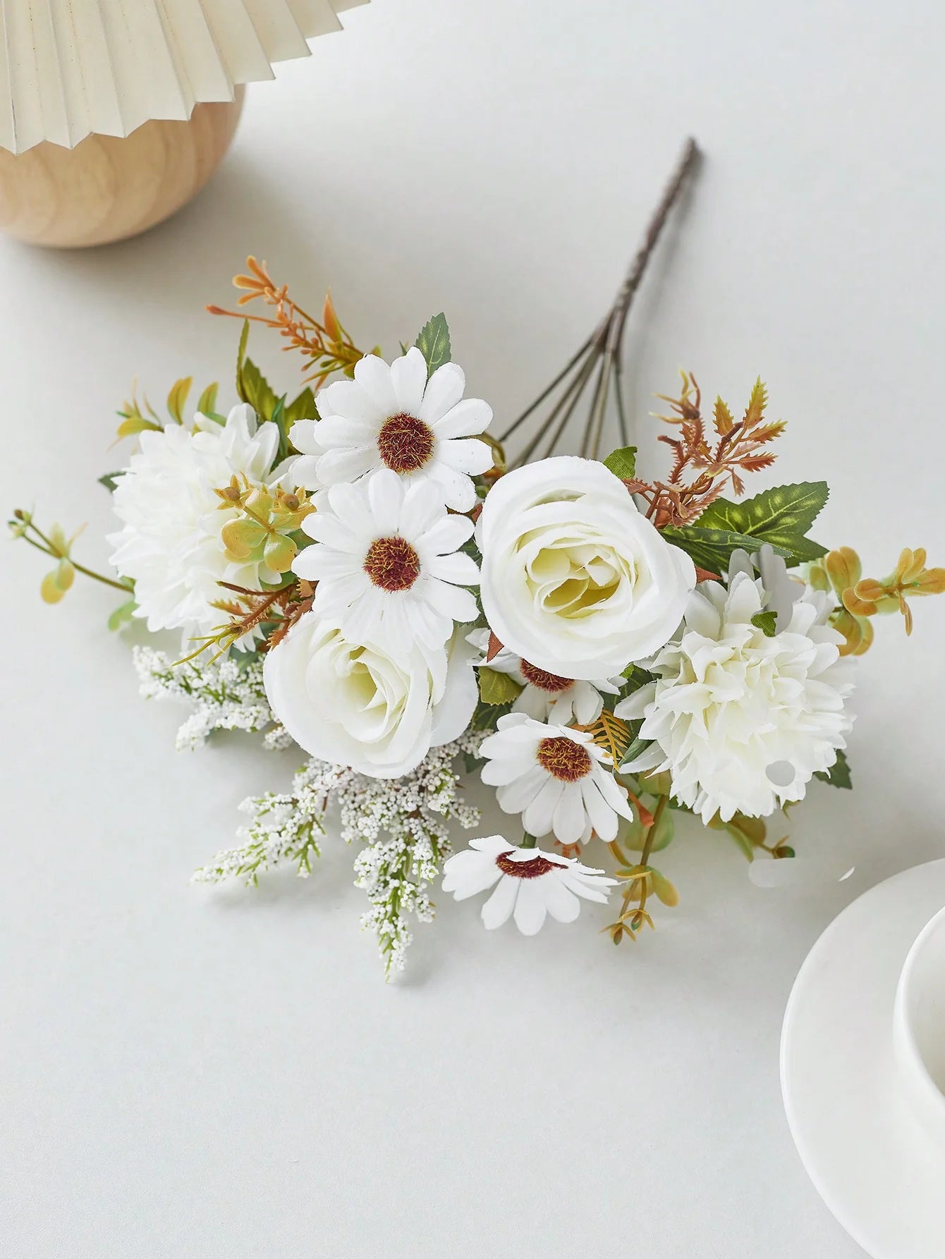 Artificial Flowers Fake Rose Bouquet