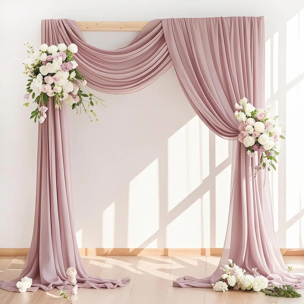 Wedding Arch Sheer Chiffon