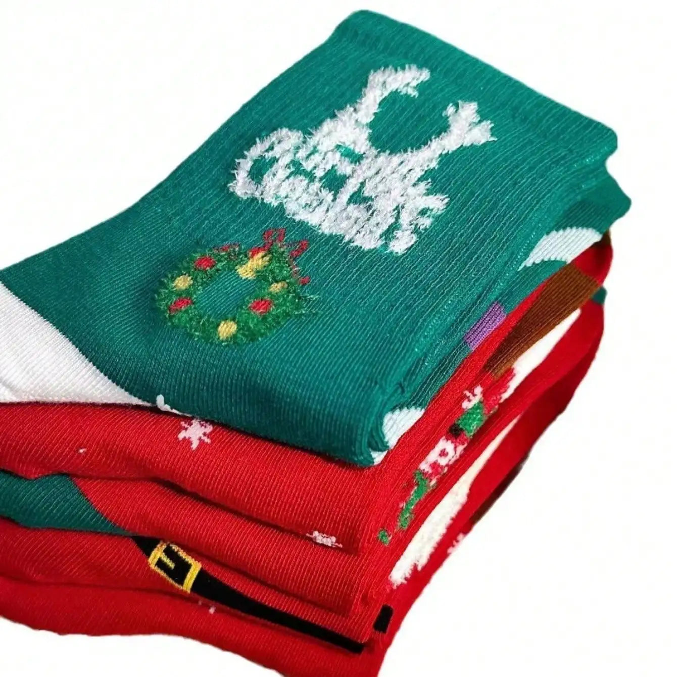 5 Pair Pack Christmas Socks