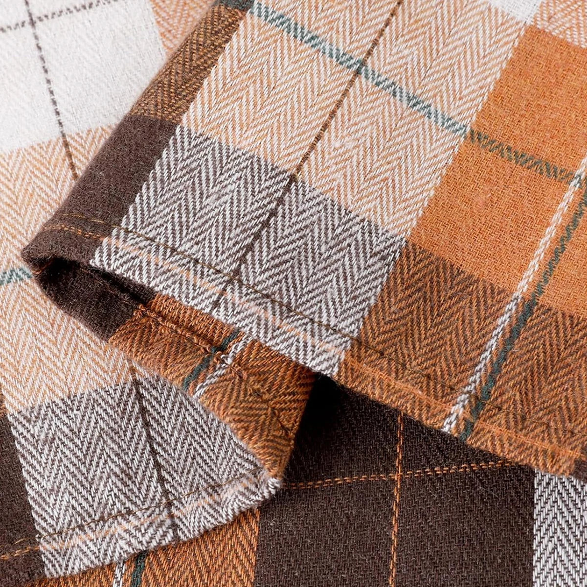 Autumn Square Plaid Rectangular Tablecloth