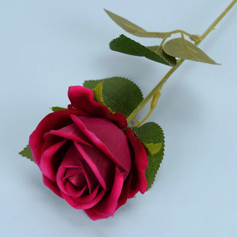 Artificial Flower Flannel Rose