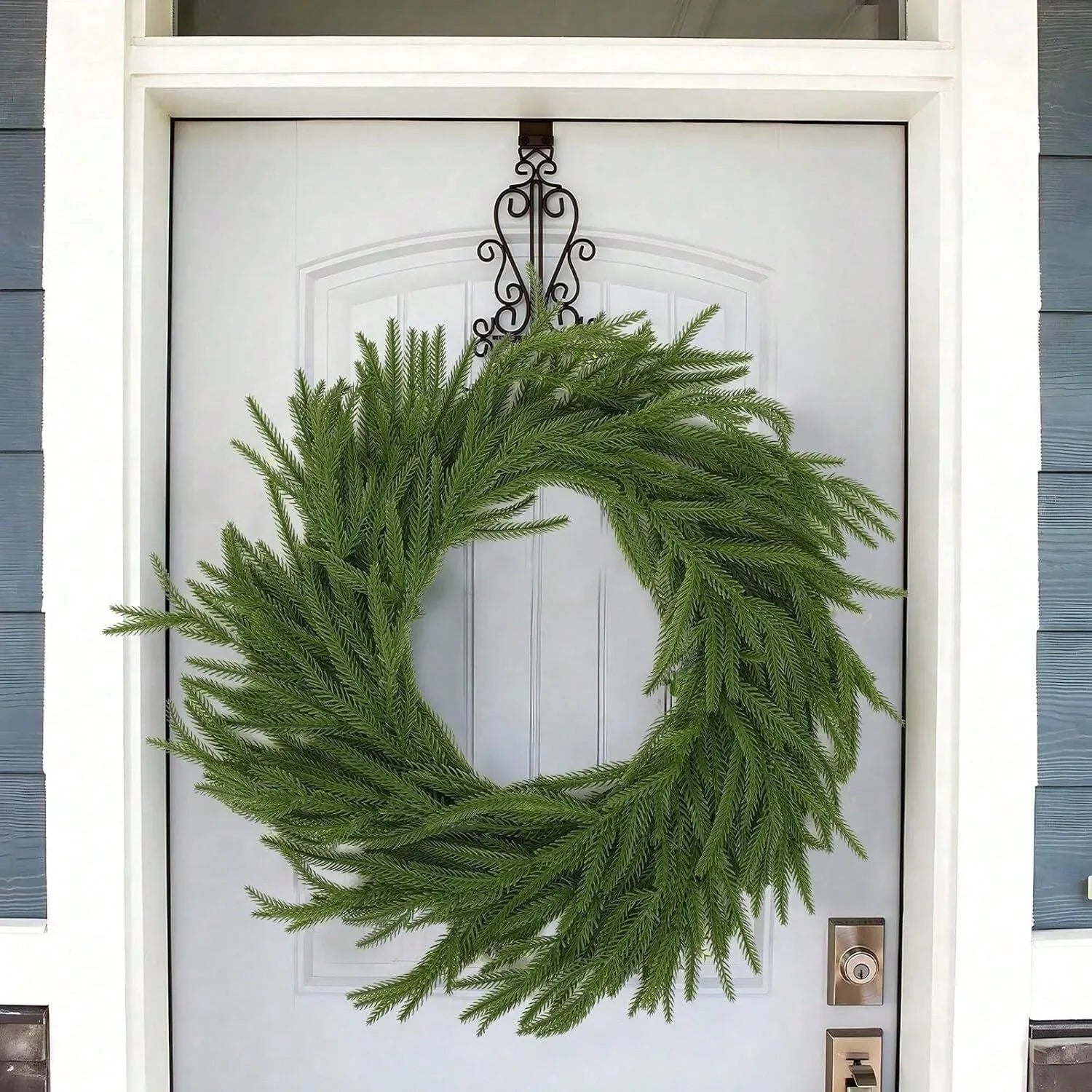 Artificial Norfolk Pine Christmas Garland