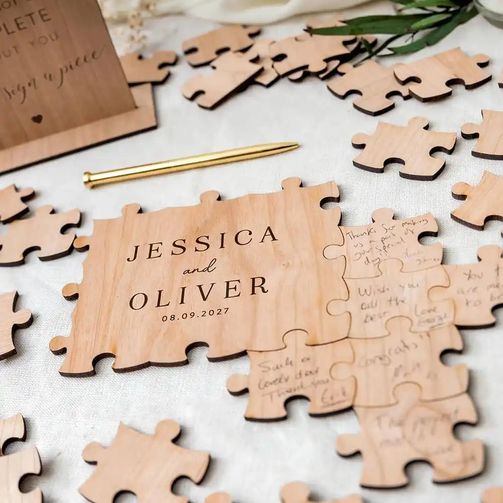 Personalised Puzzle Guest Book