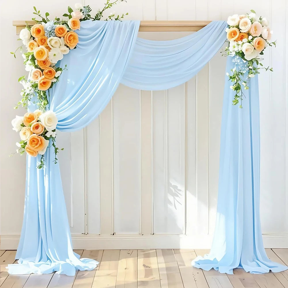 Wedding Arch Sheer Chiffon