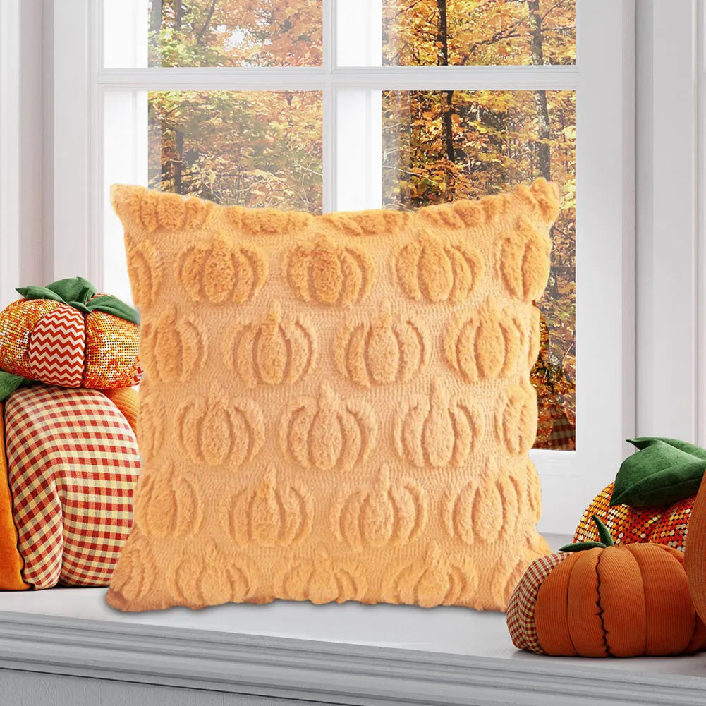 Halloween Cushion Cover Trick Or Treat Cartoon Pumpkin