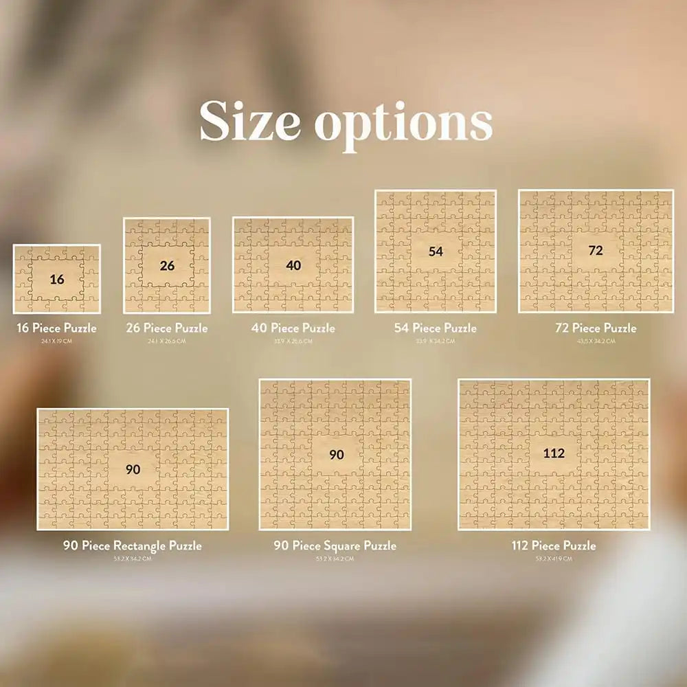 Personalised Puzzle Guest Book