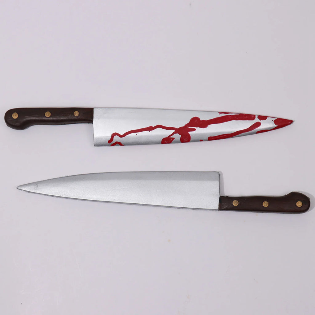 Halloween Bloody Knife Prop For Horror Role Play Gear