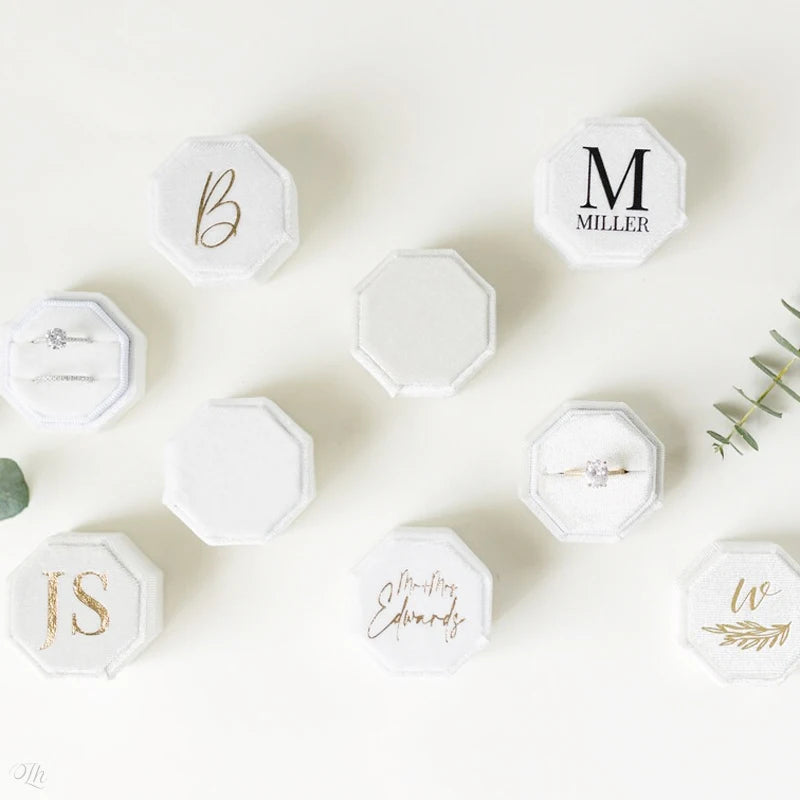 Custom Wedding Rings Box