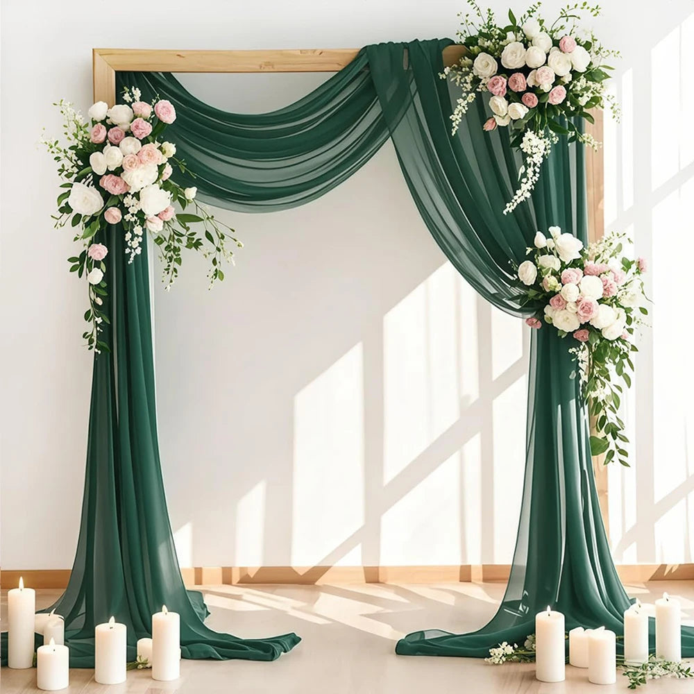 Wedding Arch Sheer Chiffon