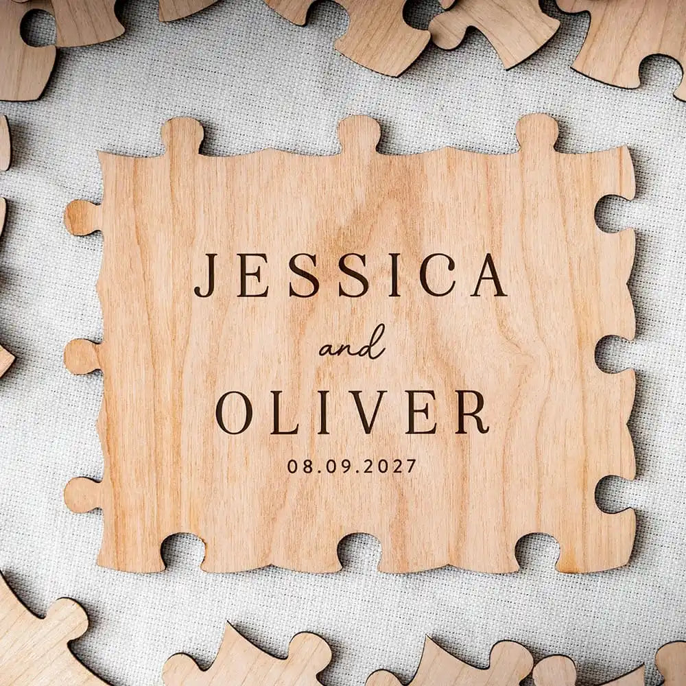 Personalised Puzzle Guest Book