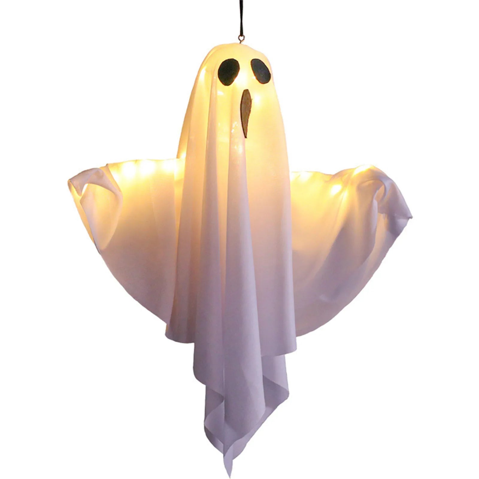 Halloween Hanging Ghosts Light Up Flying Decorations 50x40cm