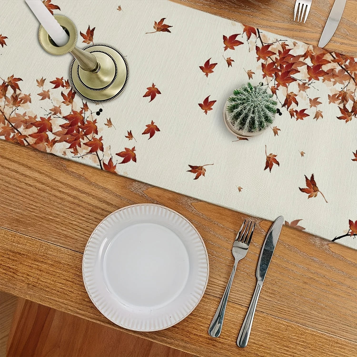 1 pc Thanksgiving Season Tablecloth