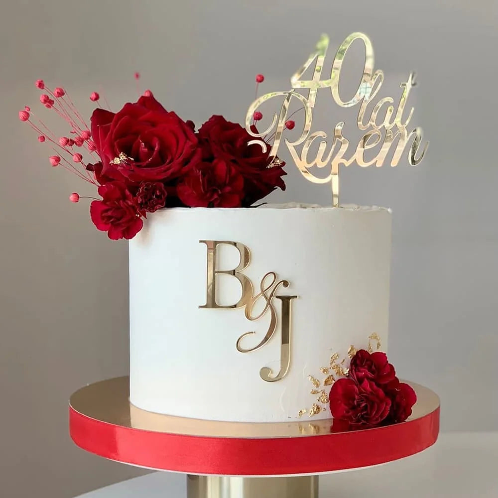 Personalised Wedding Cake