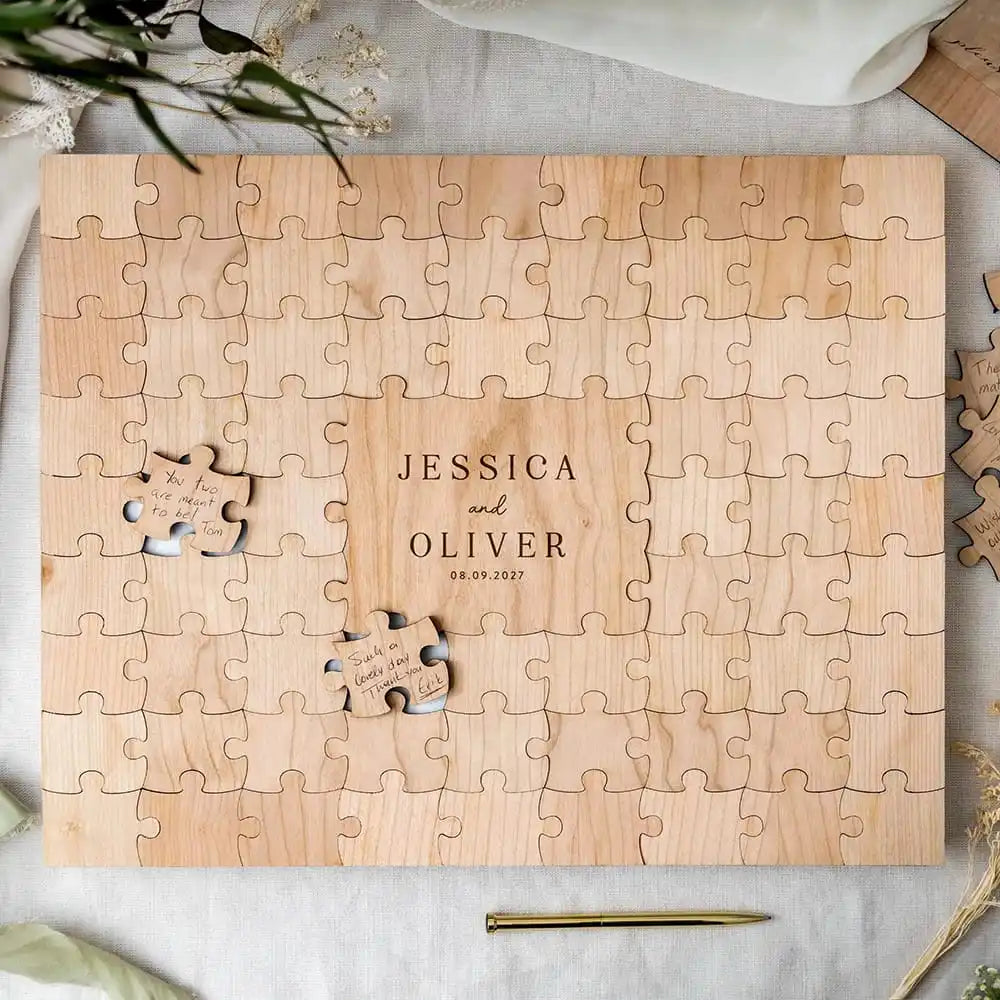 Personalised Puzzle Guest Book