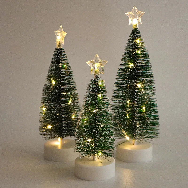 Luminous Mini Christmas Trees