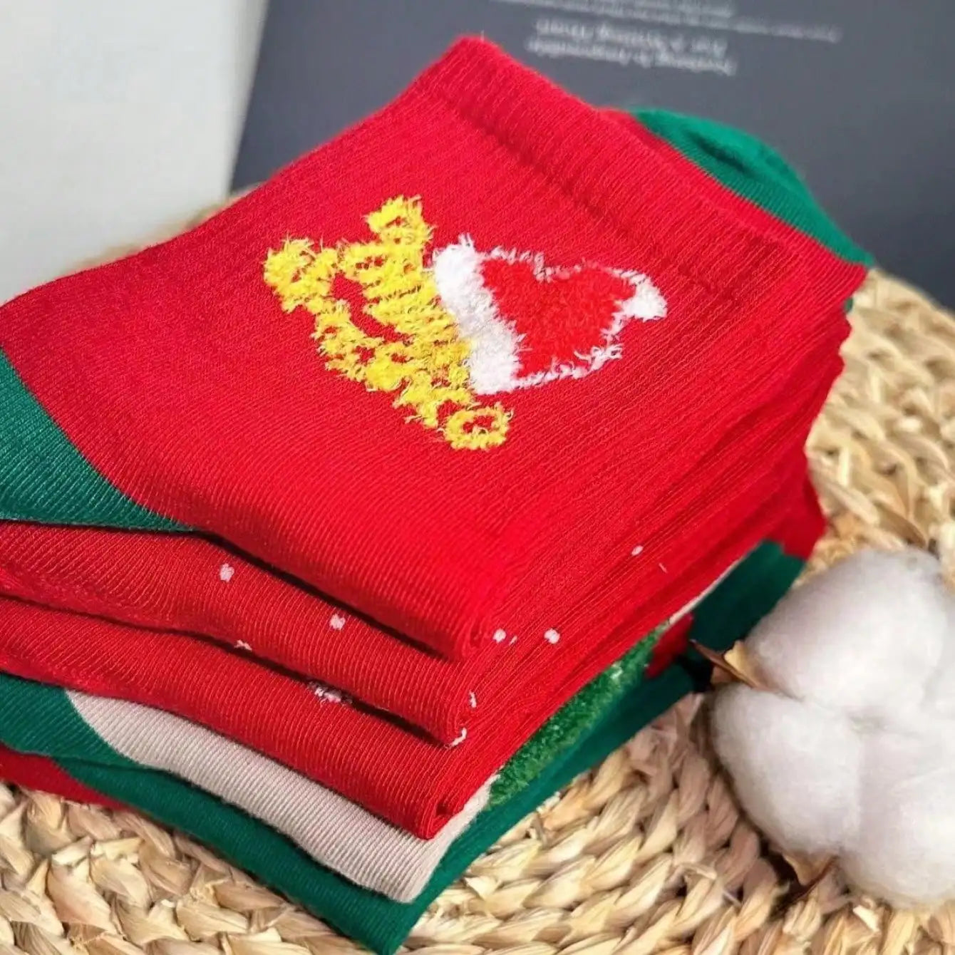 5 Pair Pack Christmas Socks