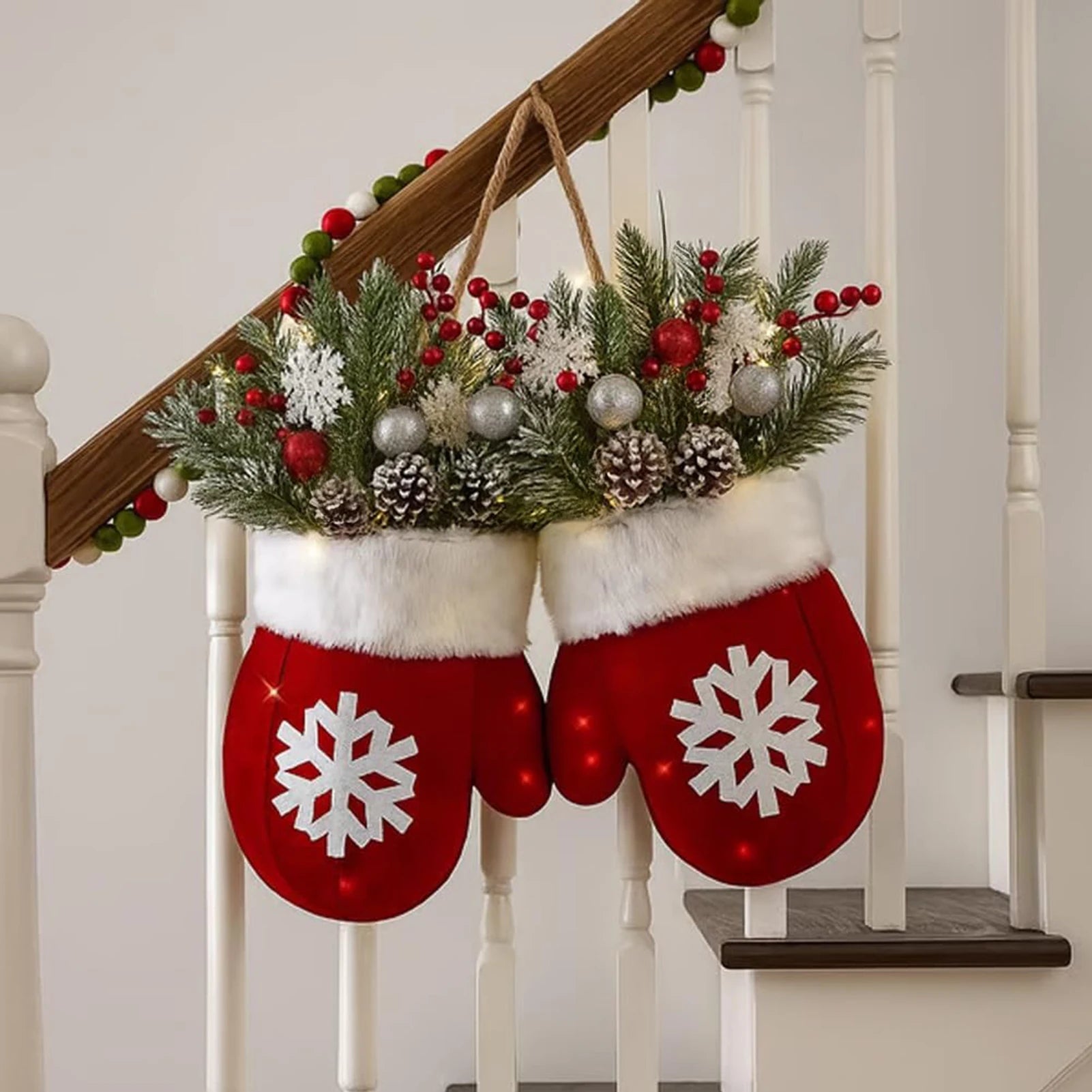 Christmas Garland Creative Flower Wreath