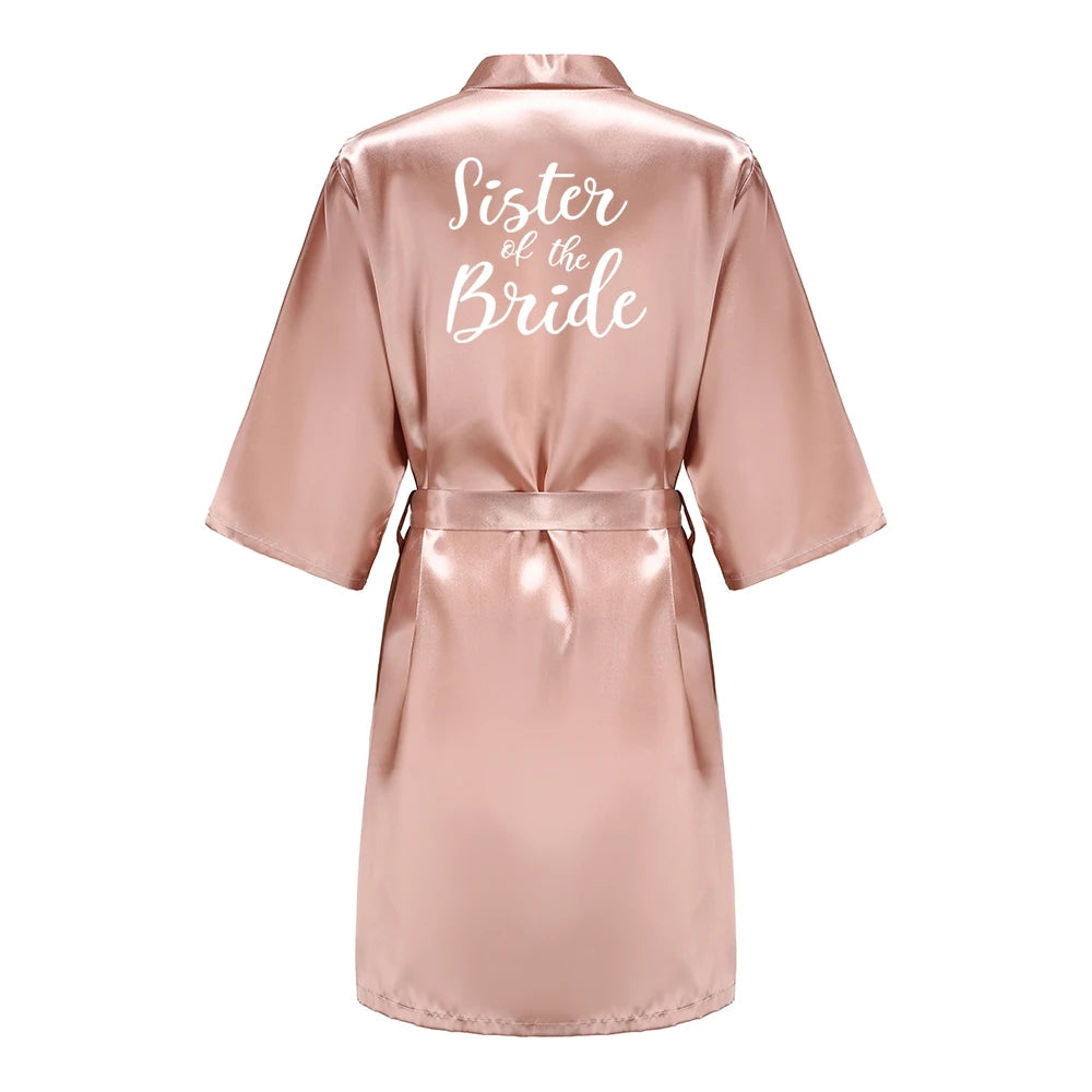Wedding Bride Bridesmaid Robe