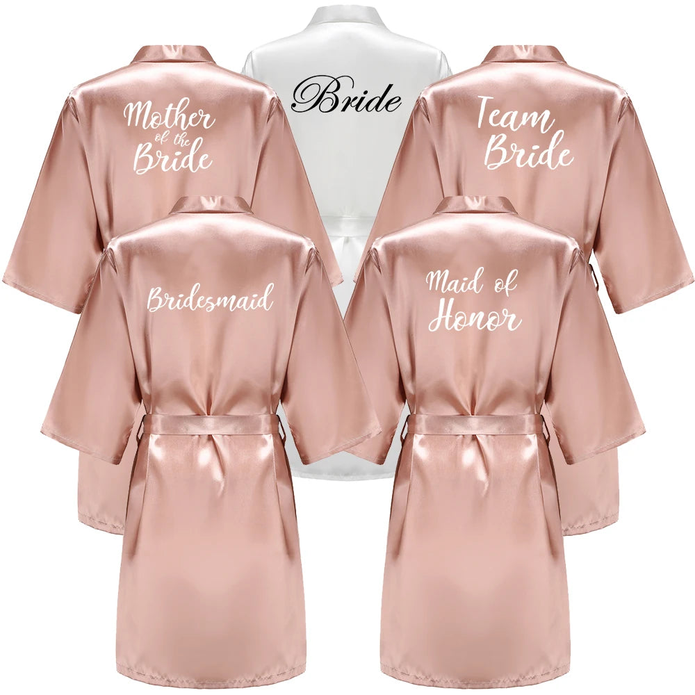 Wedding Bride Bridesmaid Robe