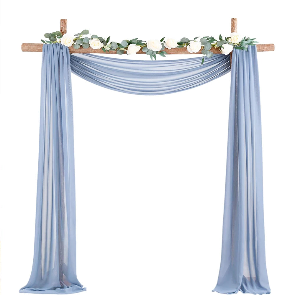 Wedding Arch Sheer Chiffon