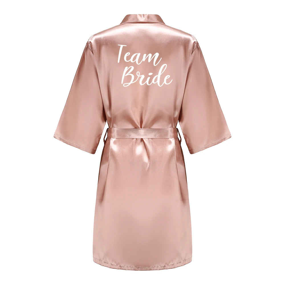 Wedding Bride Bridesmaid Robe