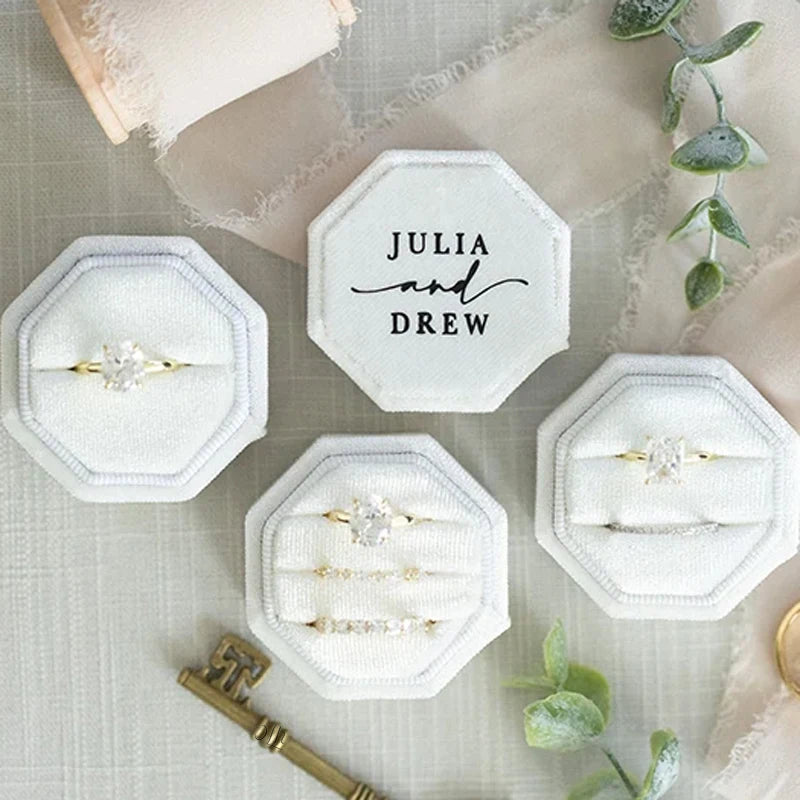 Custom Wedding Rings Box