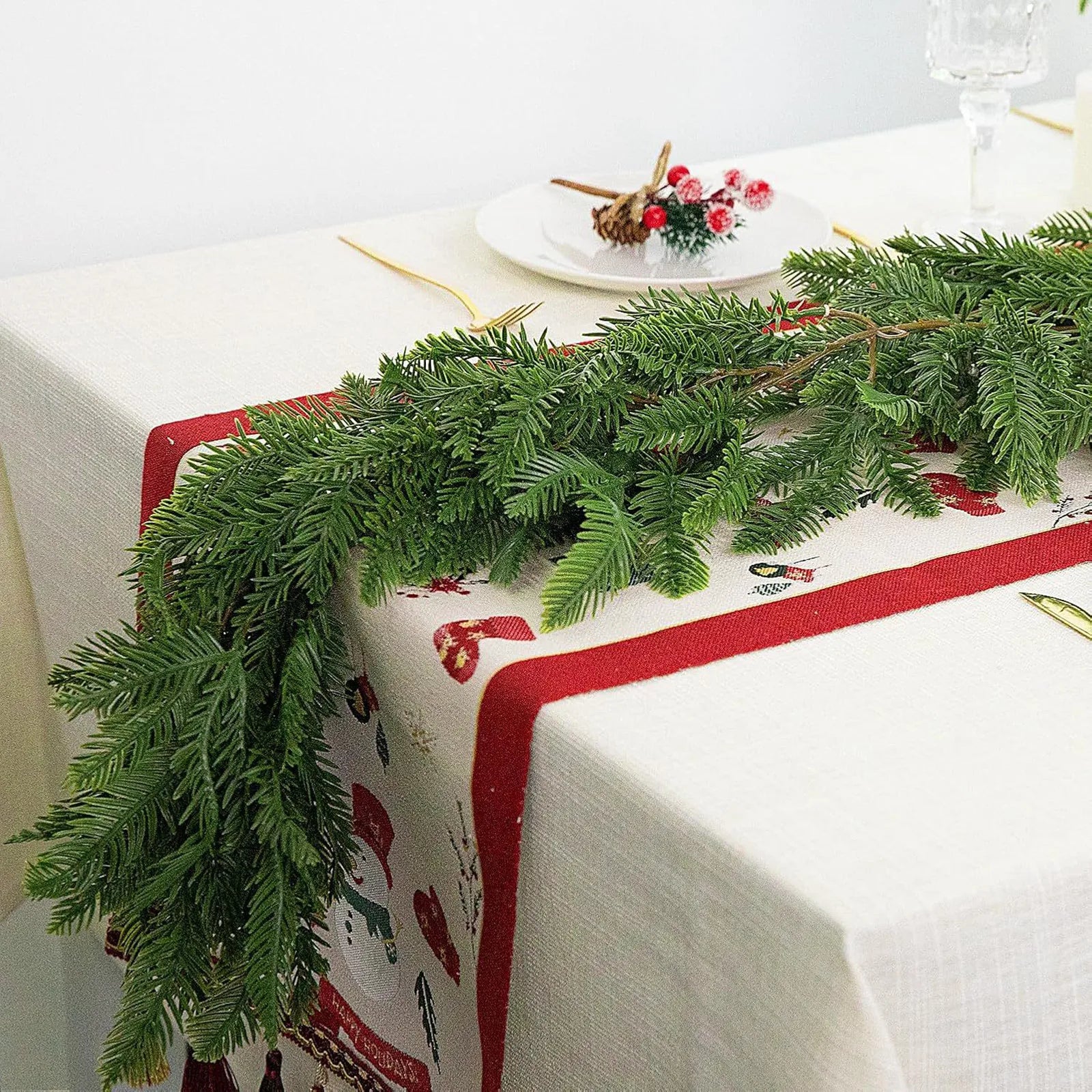 Christmas Garland Artificial Pine Garland