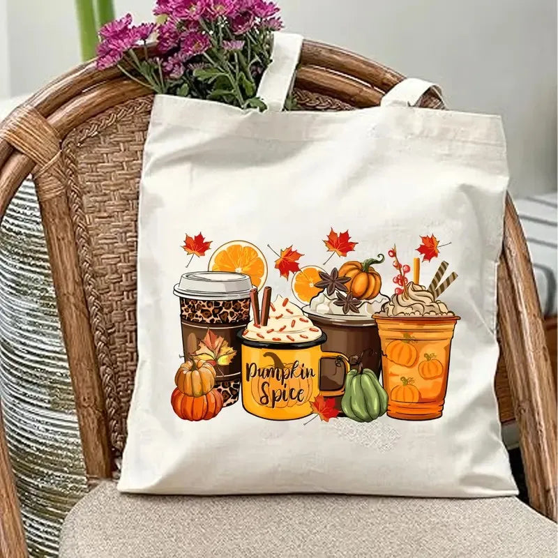 Thanksgiving Canvas Tote Bag