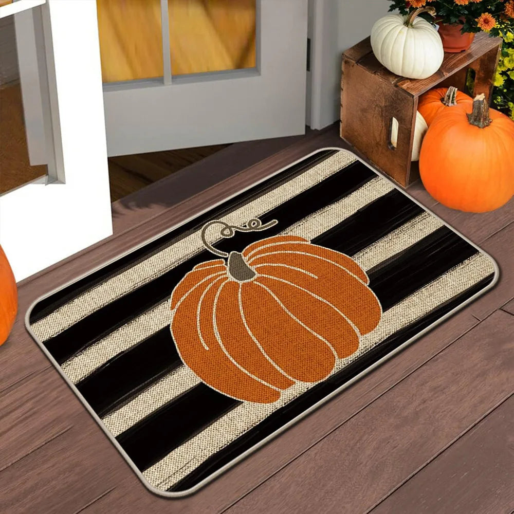 Halloween Autumn Door Mat