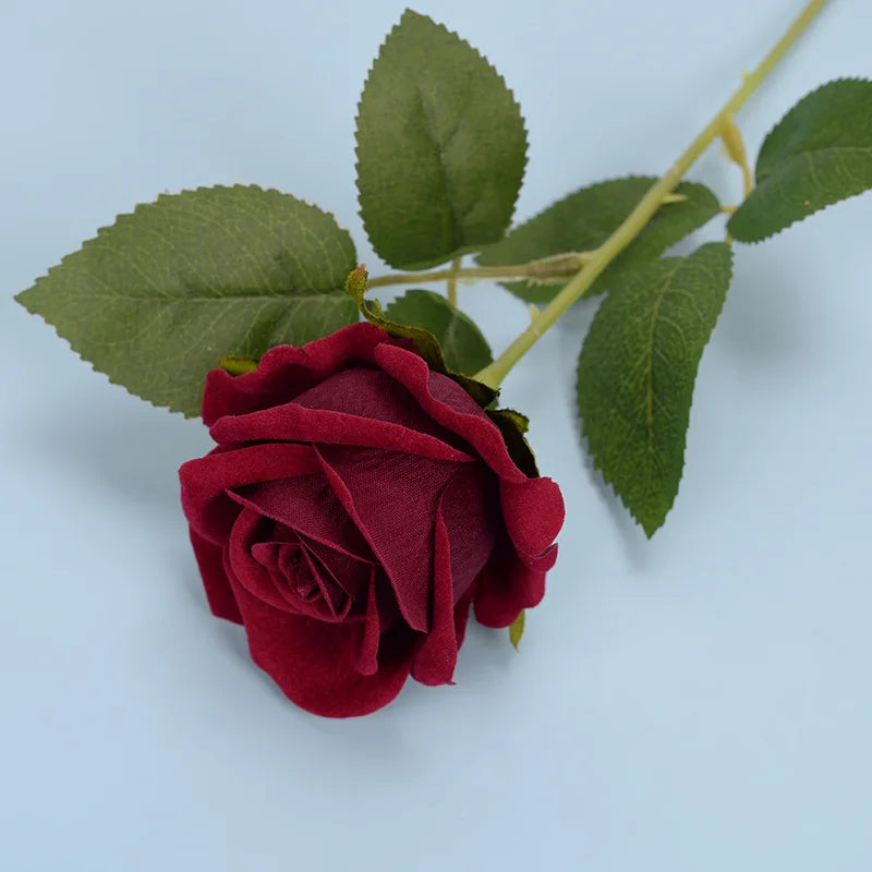 Artificial Flower Flannel Rose